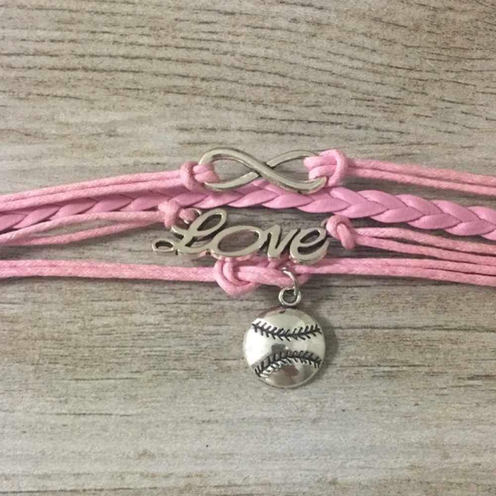 Softball Bracelet Hanging Ball
